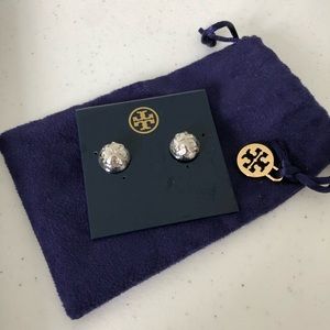 Tory Burch silver earrings